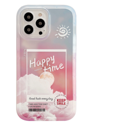 Funda Transparente Degradado Nube para iPhone 13, 12, 11, Pro y Pro Max - Image 5