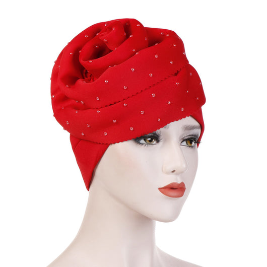 Gorro de Algodón Espacial con Punta de Cerámica Floral - Image 14