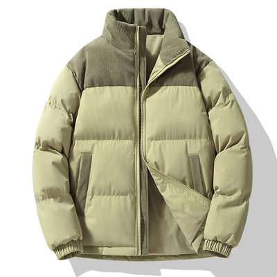 Abrigo Acolchado Unisex de Cuello Alto para Invierno - Image 11