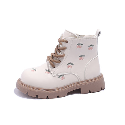 Botitas Princesa Bordadas para Niñas - Colección Otoño - Image 3