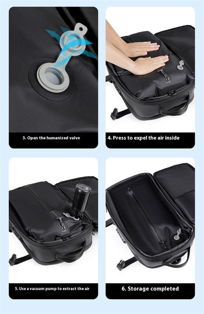 Mochila Ejecutiva de Compresión Inteligente Premium - Image 23