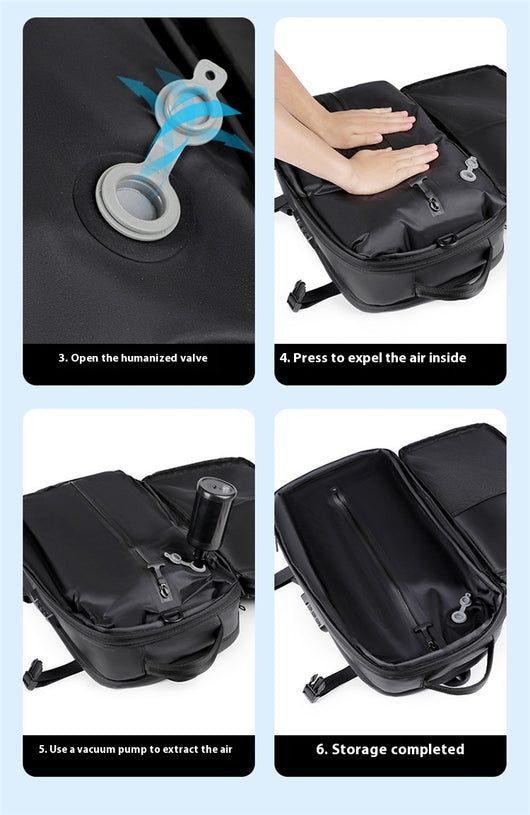 Mochila Ejecutiva de Compresión Inteligente Premium - Image 23