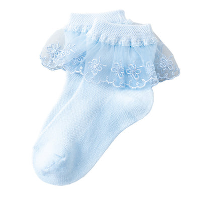 Calcetines Finos de Malla para Bebé Niña - Verano - Image 9