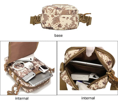 Mochila Táctica Crossbody para Camping, Senderismo y Trekking - Image 10
