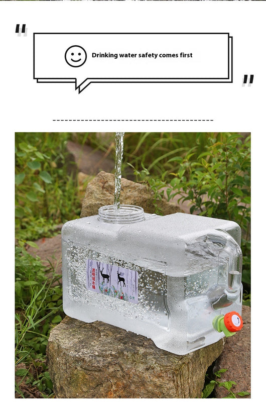 Cubo de Agua Portátil con Grifo para Camping y Viajes - Image 24