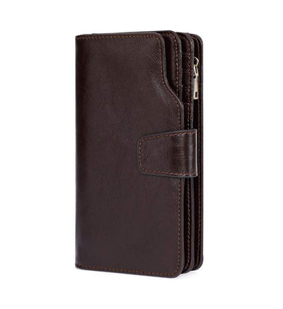 Billetera de Cuero Multiusos con Múltiples Compartimentos - Image 25