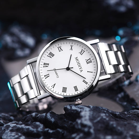 Reloj de Hombre con Banda de Aleación y Movimiento de Cuarzo - Image 10