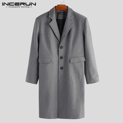 Abrigo Trench Coat de Lana para Hombre Estilo Británico - Image 6