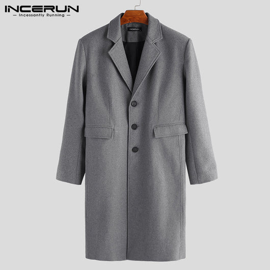 Abrigo Trench Coat de Lana para Hombre Estilo Británico - Image 6