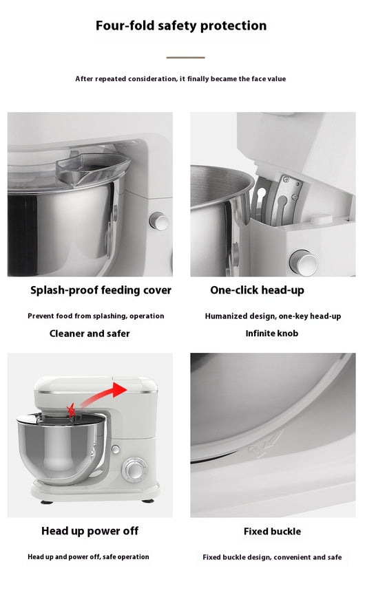 Batidora Amasadora Multifunción 6L - Máquina de Cocina Profesional - Image 18