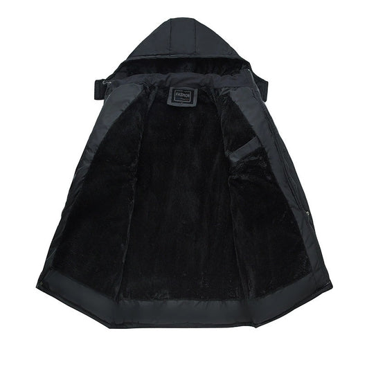Chaqueta Acolchada de Algodón para Hombre Maduro - Image 4