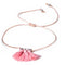 Vintage Multicolor Adjustable Rope Chain Anklet Beige