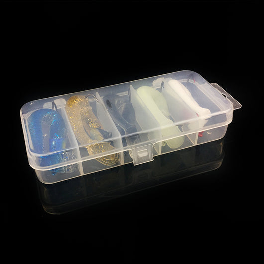 Kit de Anzuelos Cabeza Plomada con Cebo Biónico Suave para Pesca - Image 11