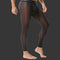 Pantalones Base Layer Ultradelgados Transparentes para Fitness