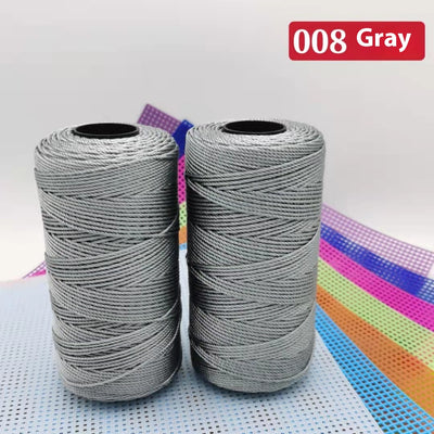 Gancho de Fibra Polipropileno 3 Hebras Ice Silk con Articulación Hueca para Proyectos DIY - Image 11