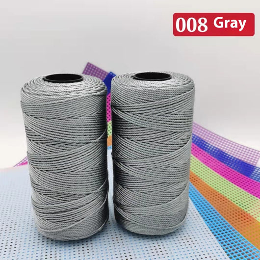Gancho de Fibra Polipropileno 3 Hebras Ice Silk con Articulación Hueca para Proyectos DIY - Image 11
