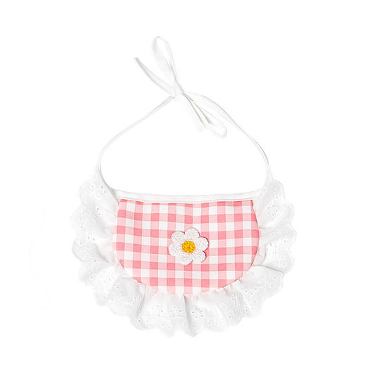 Babero Absorbente para Mascotas con Encaje y Cuadros - Image 18