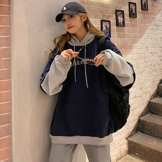 Suéter Deportivo Dos Texturas con Capucha para Mujer - Image 30
