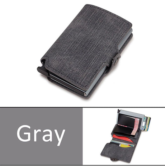 Cartera Automática de Aluminio con Doble Compartimento para Tarjetas - Image 19