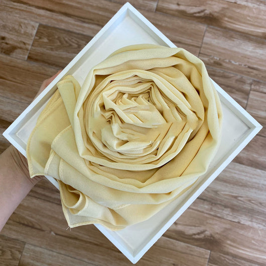 Pañuelo Hijab de Gasa Perlada Liso para Mujer - Image 69