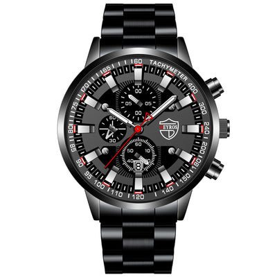 Reloj de Pulsera Hombre Acero Inoxidable con Esfera Luminosa - Image 22