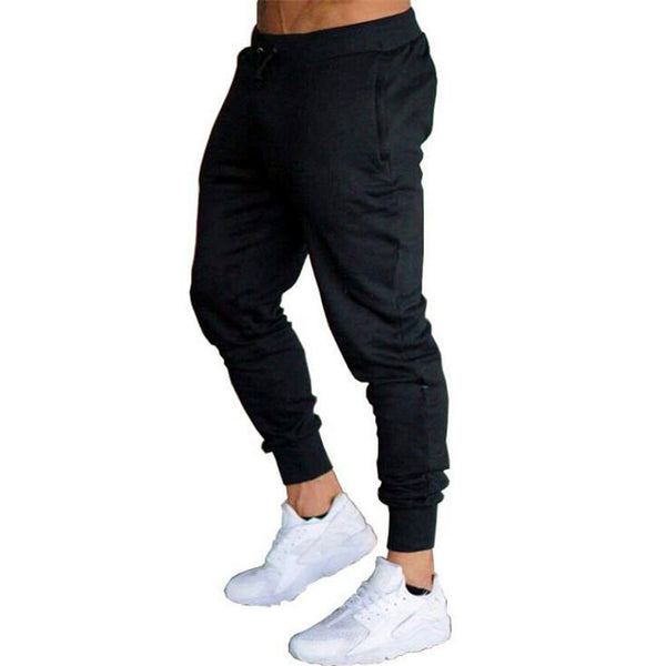 Pantalones Deportivos Fitness para Hombre - Diseño Liso y Cómodo