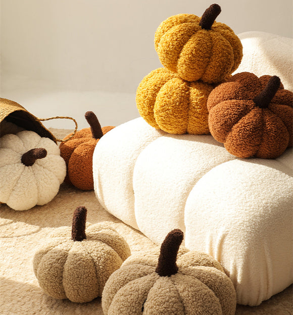 Almohada Decorativa Calabaza Nórdica Adorable