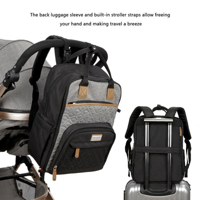Mochila Térmica de Gran Capacidad para Bebé y Viajes al Aire Libre - Image 2