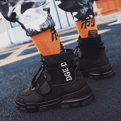 Botas Martin Altas con Forro de Cachemira para Hombre - Image 6