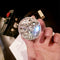 Soporte Telescópico para Celular con Diamantes y Airbag de Seguridad