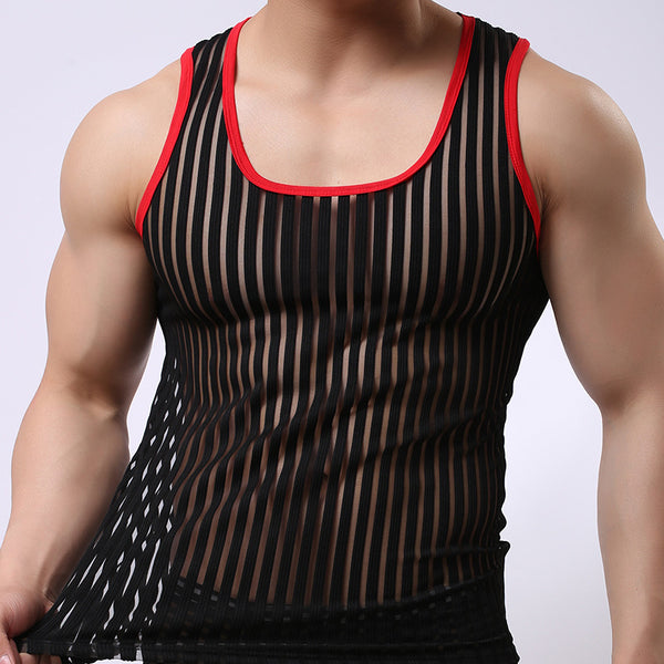 Chaleco de Malla Transparente para Hombre - Image 9