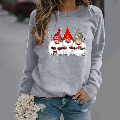 Sudadera de Cuello Redondo con Estampado Gráfico de Manga Larga - Image 2