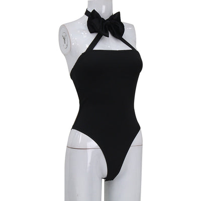 Body Sensual con Lazo de Terciopelo y Espalda Descubierta - Image 18
