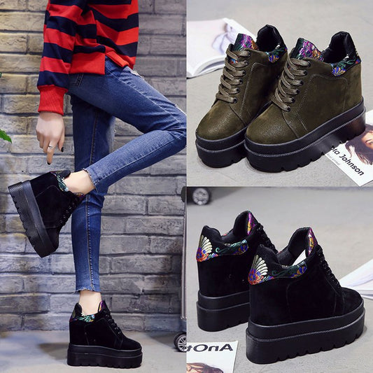 Zapatos de Tacón Alto Plataforma con Encaje - Elegancia y Comodidad