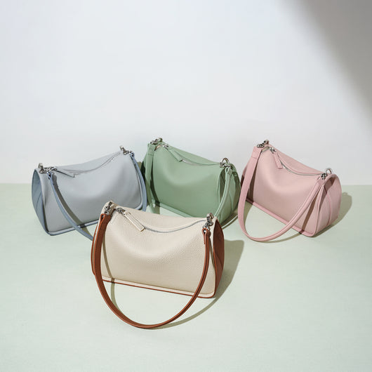 Bolso Bandolera Mujer Cuero Genuino Primera Capa - Image 3