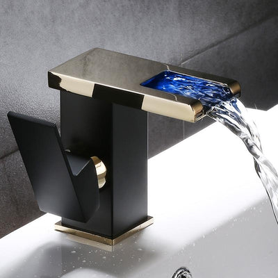 Grifo Cascada de Cobre para Baño - Image 3