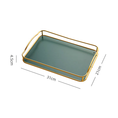 Bandeja Rectangular Organizadora de Té y Bebidas con Almacenamiento - Image 3
