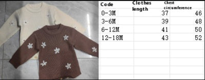Enterizo Infantil de Flores Bordadas con Mangas Largas - Image 6