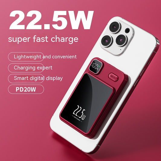 Batería Portátil Magnética 20000 mAh - Carga Rápida y Diseño Compacto - Image 2