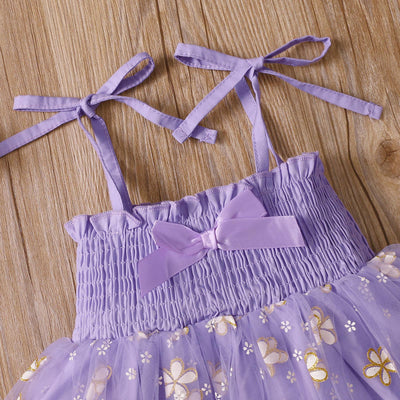 Falda de Tirantes Mesh de 4 Colores para Niñas - Image 19