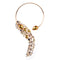 Colorful Rhinestones Chokers Necklaces Fashion Trend Crystals Necklaces Fine Jewelry Accessories for Women Champagne