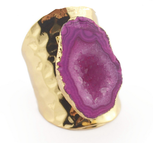 Anillos Ajustables con Piedra Druzy Yauvana - Image 14