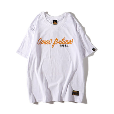 Camiseta Manga Corta para Hombre con Estampado de Gato de la Suerte - Image 13