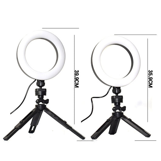 Kit de Transmisión en Vivo con Trípode, Luz LED Ajustable y Soporte para Celular - Image 5
