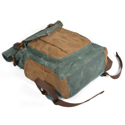 Mochila de Viaje en Lona - Diseño Minimalista y Funcional - Image 12