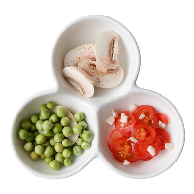 Tazón de Cerámica Blanca para Salsas y Condimentos - Image 4