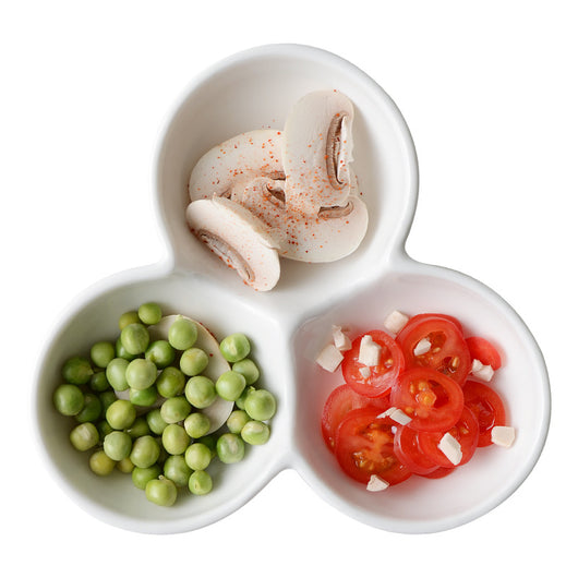Tazón de Cerámica Blanca para Salsas y Condimentos - Image 4
