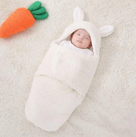 Saco de Dormir para Bebé Recién Nacido en Fleece Suave - Envoltorio Térmico Unisex con Soporte para la Cabeza - Image 13