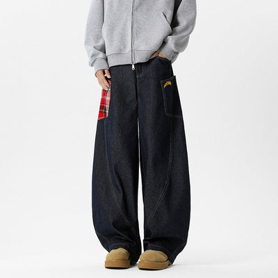 Pantalones Cargo Vaqueros con Bolsillos Grandes Diseño Retro para Hombre - Image 6