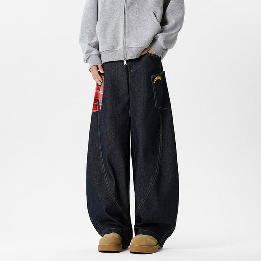 Pantalones Cargo Vaqueros con Bolsillos Grandes Diseño Retro para Hombre - Image 6